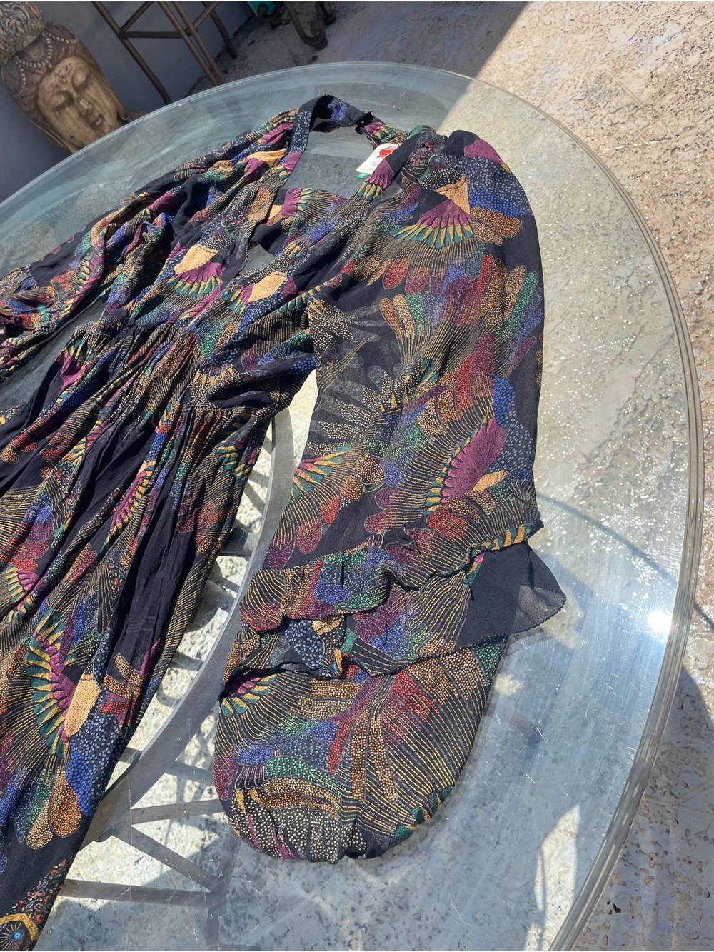 Farm Rio Borogodo Toucan Gown Size XL - Picture 13 of 15